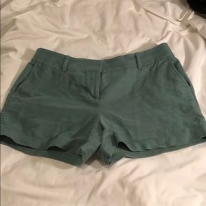LOFT Green shorts size 10